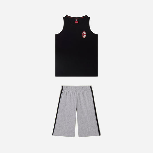 AC MILAN KIDS PYJAMA SHORT SET WITH TANK TOP