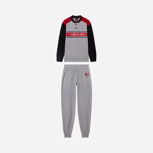 AC MILAN GREY KIDS PYJAMA