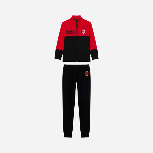 AC MILAN KIDS SET PYJAMAS WITH FULL ZIP