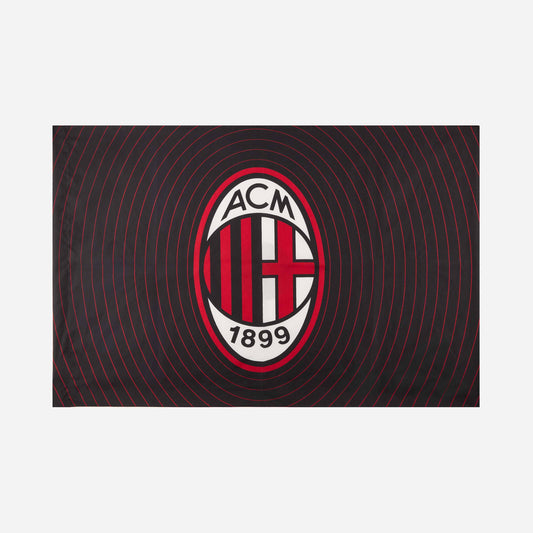BANDIERA MILAN PICCOLA CON LOGO