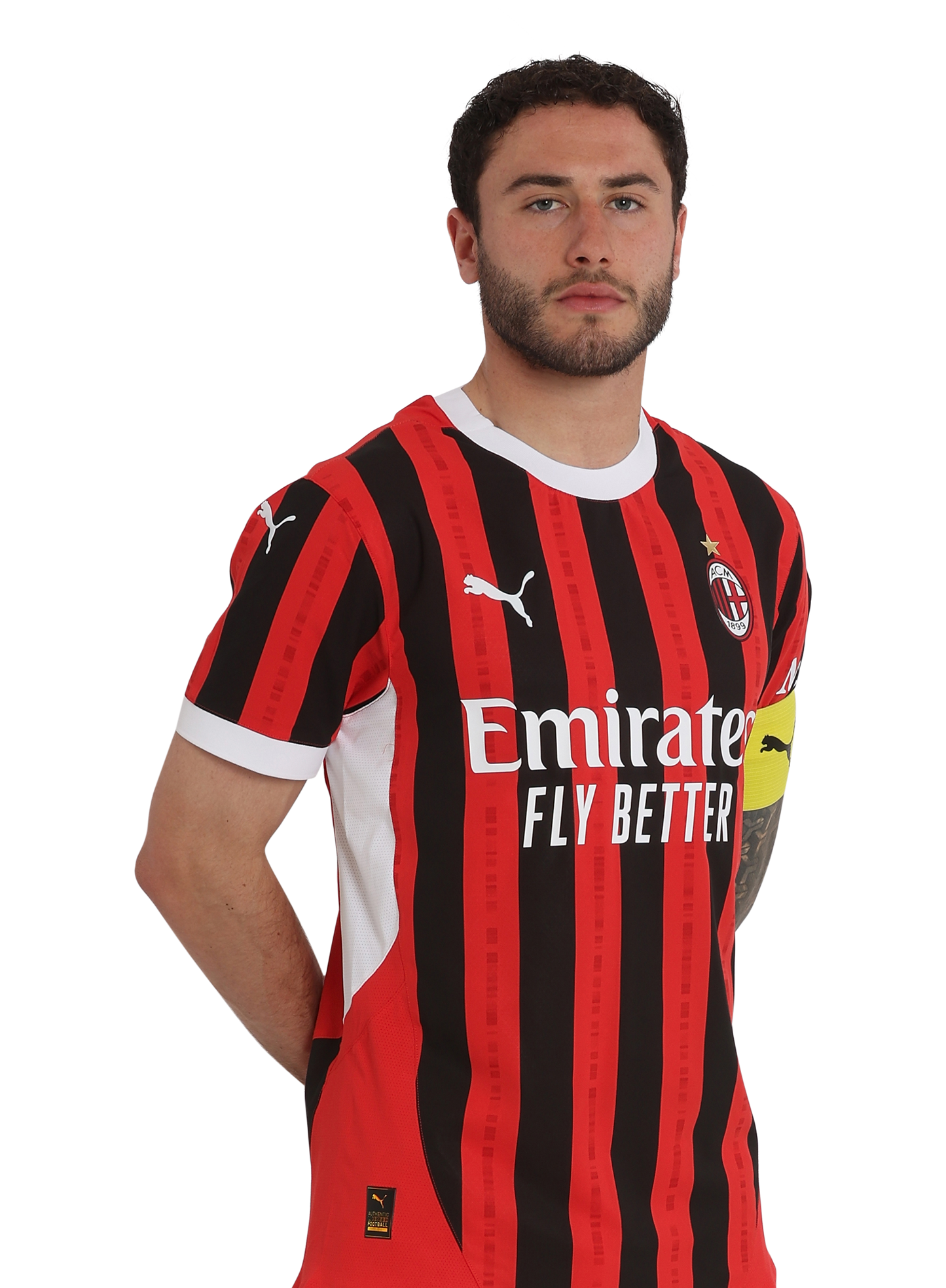 MILAN HOME AUTHENTIC 2023/24 JERSEY - CALABRIA 2