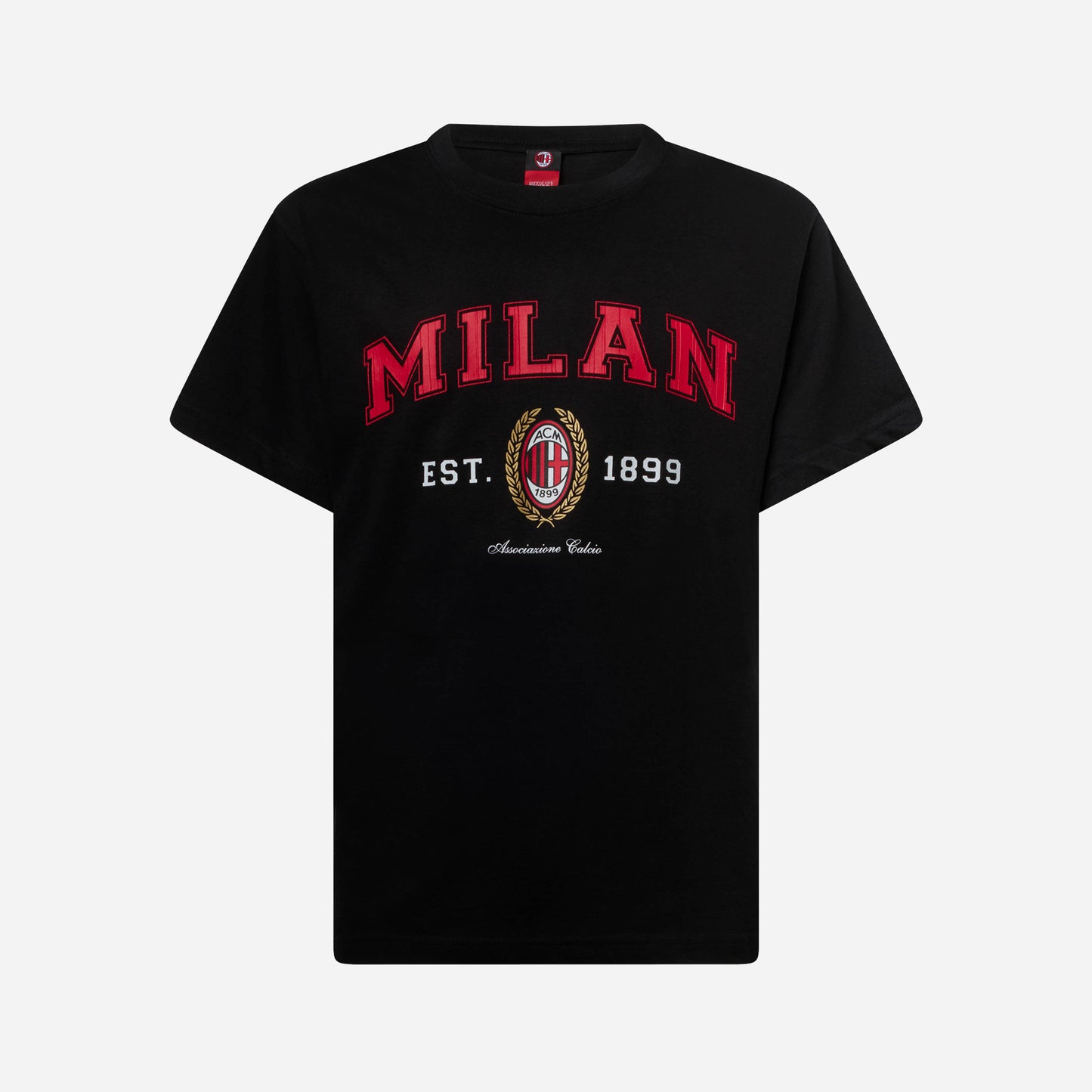 T-SHIRT NERA MILAN COLLEGE