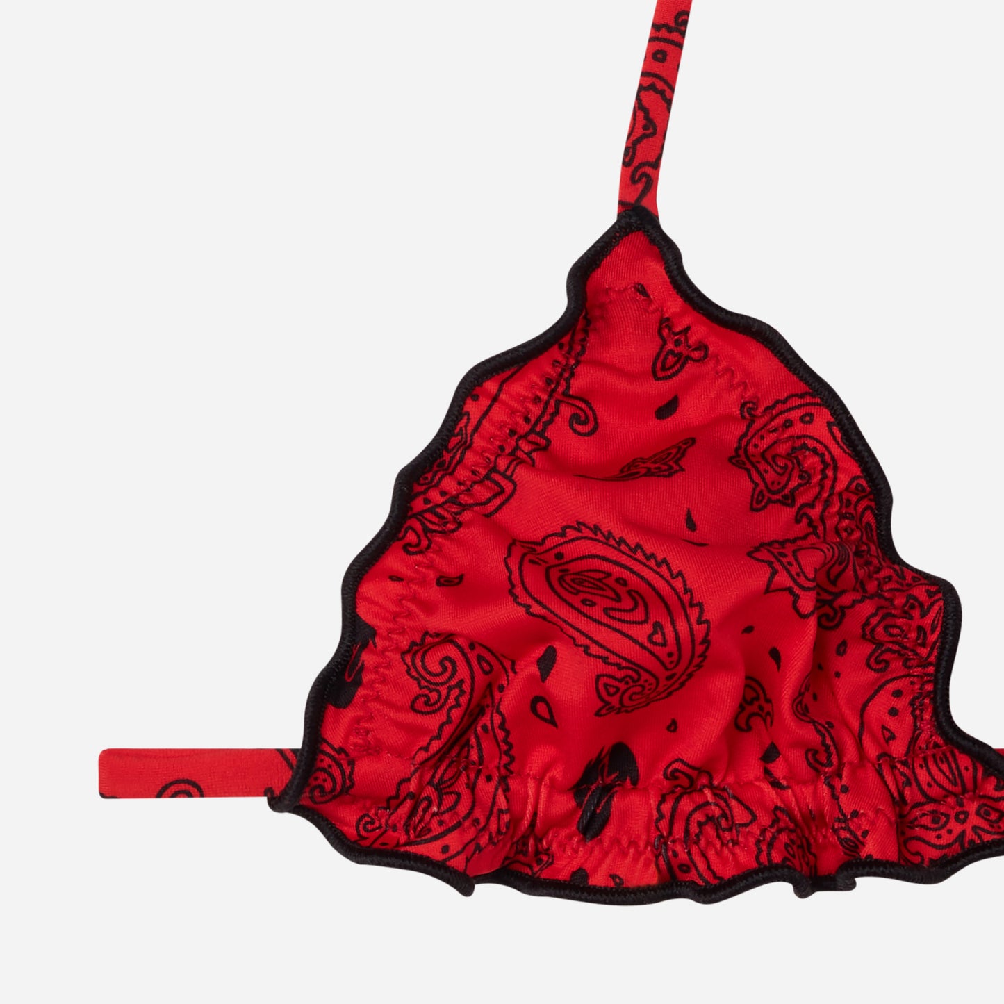 COSTUME BAMBINA BIKINI AC MILAN X MC2 SAINT BARTH CON FANTASIA BANDANA