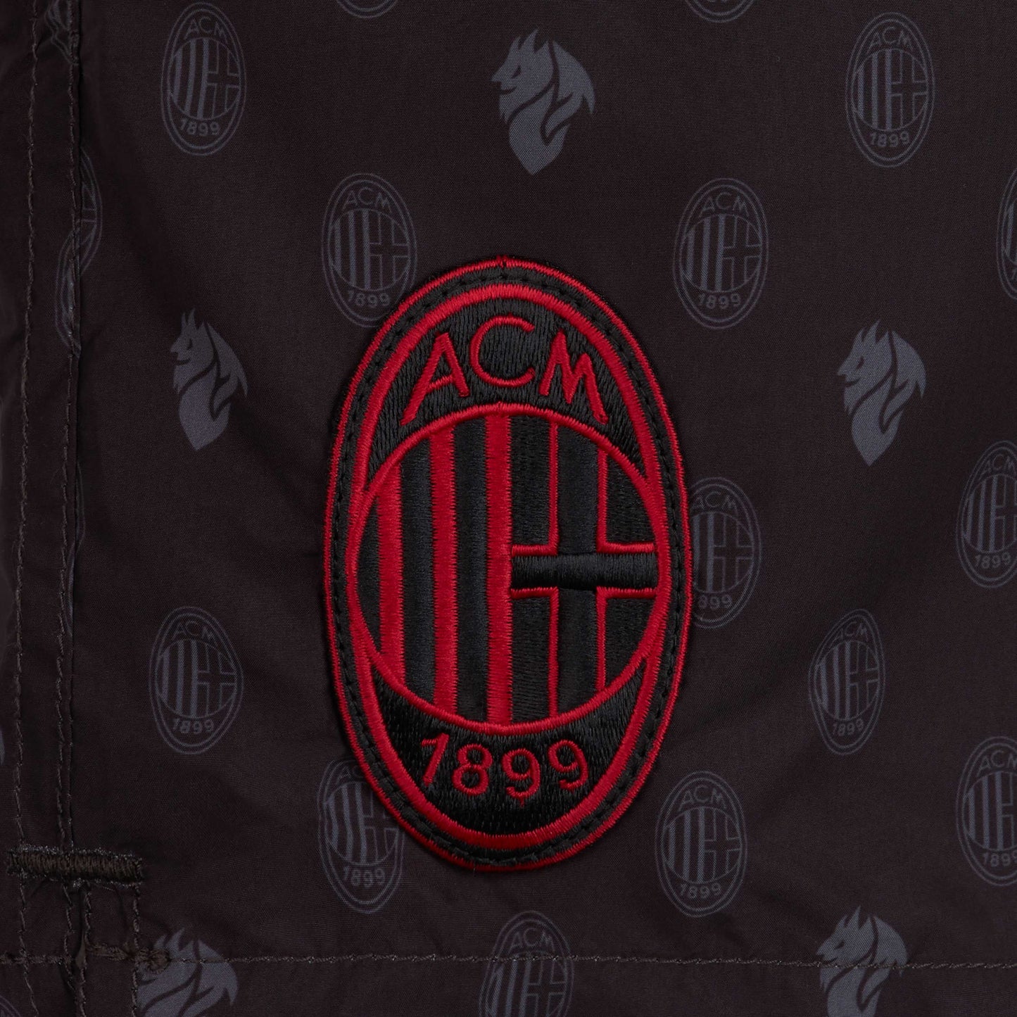 COSTUME AC MILAN X MC2 SAINT BARTH CON PATTERN LOGO
