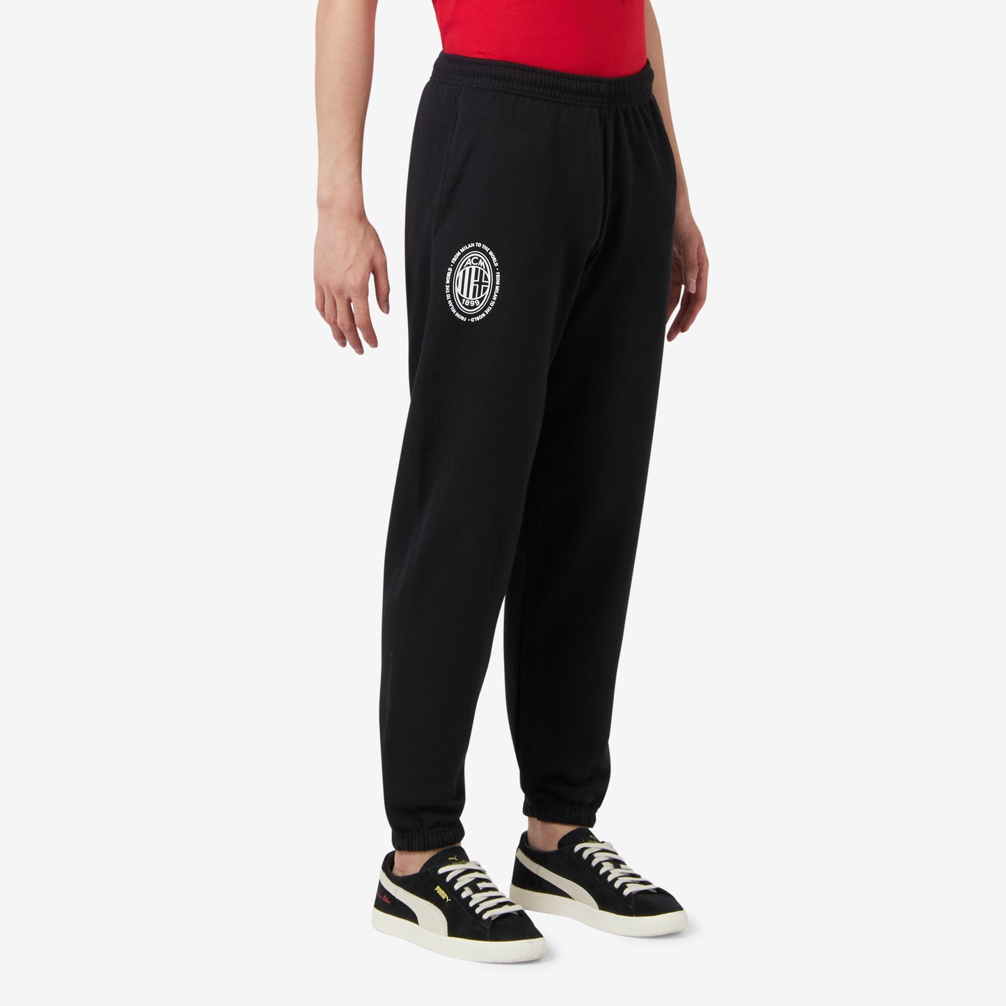 FROM MILAN TO THE WORLD BLACK JOGGERS
