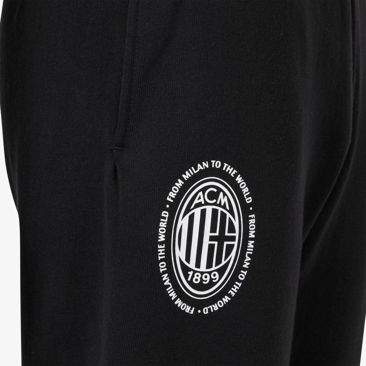 FROM MILAN TO THE WORLD BLACK JOGGERS