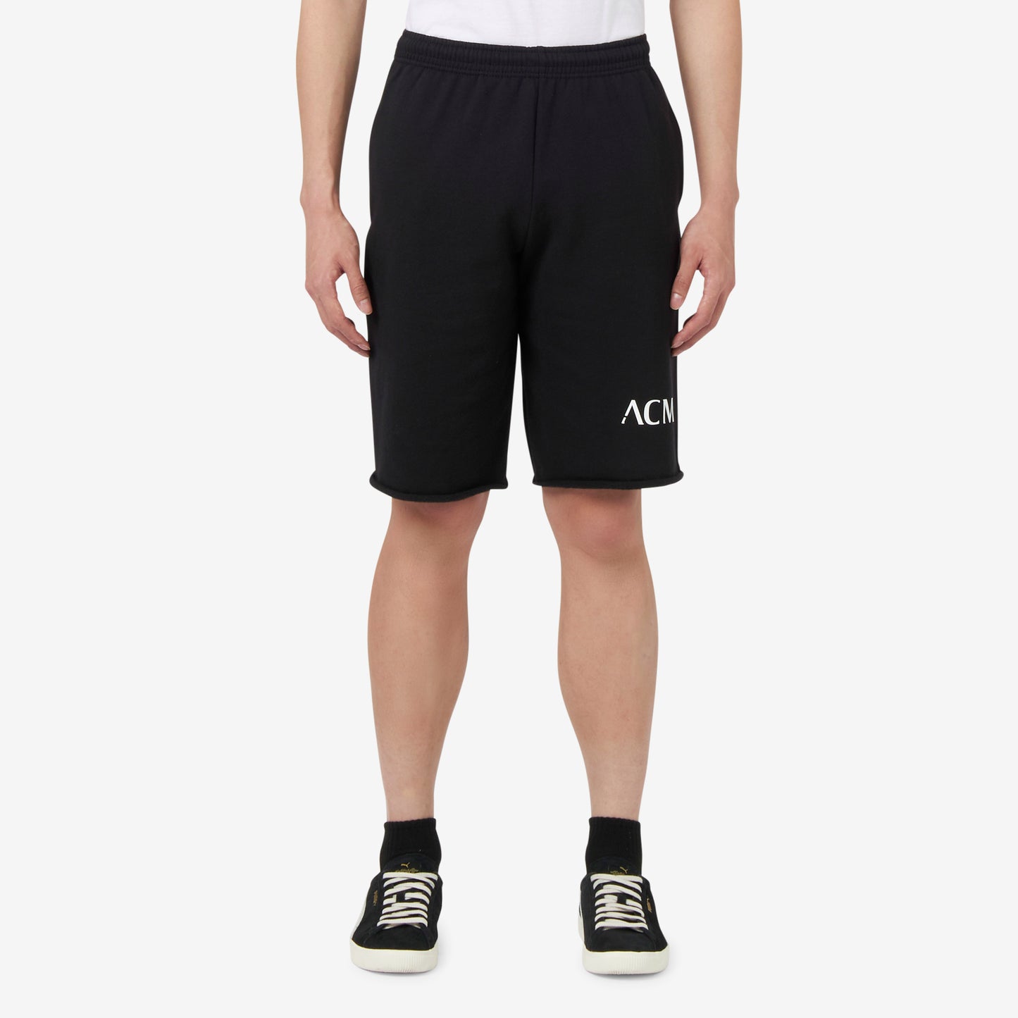 FROM MILAN TO THE WORLD BLACK SHORTS