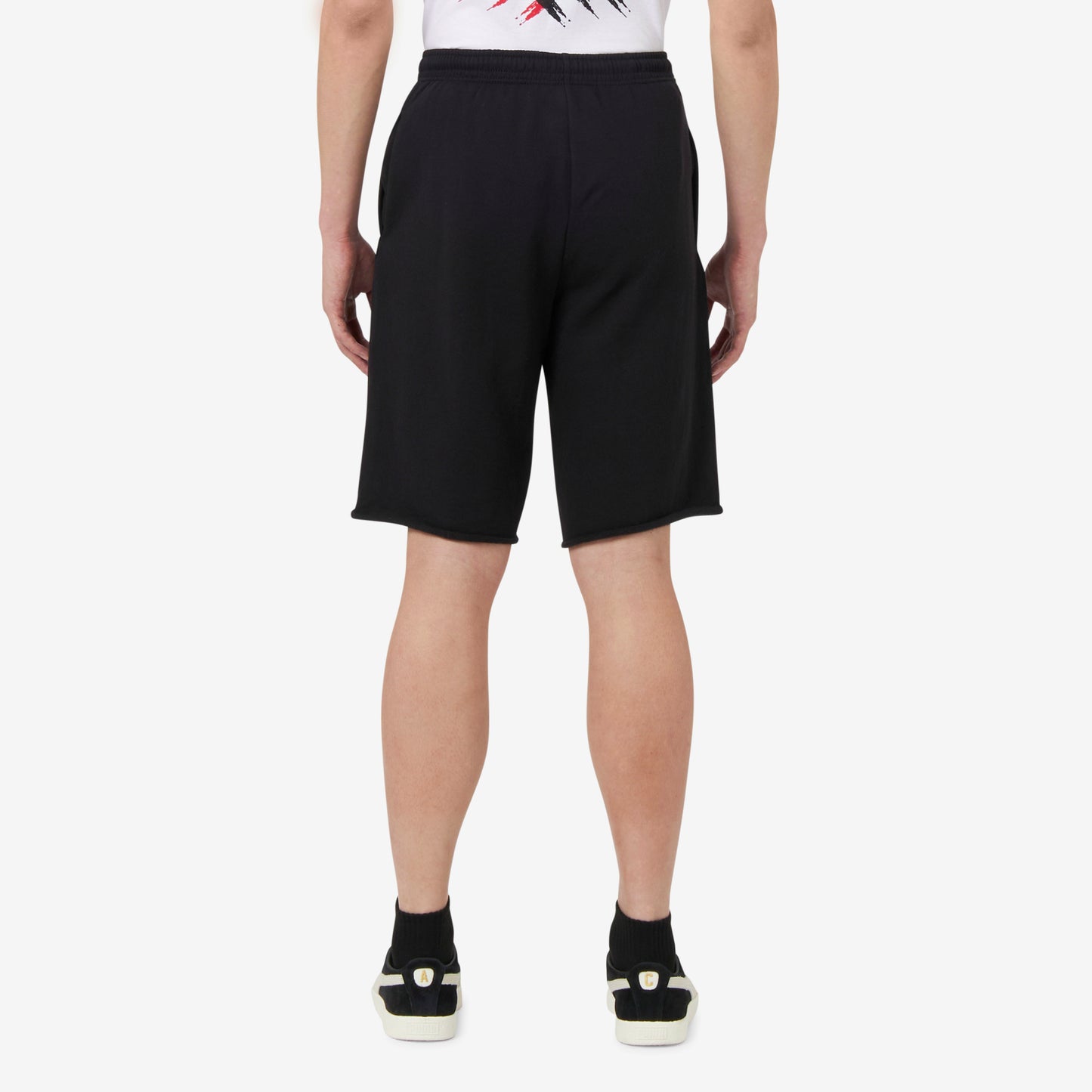 FROM MILAN TO THE WORLD BLACK SHORTS