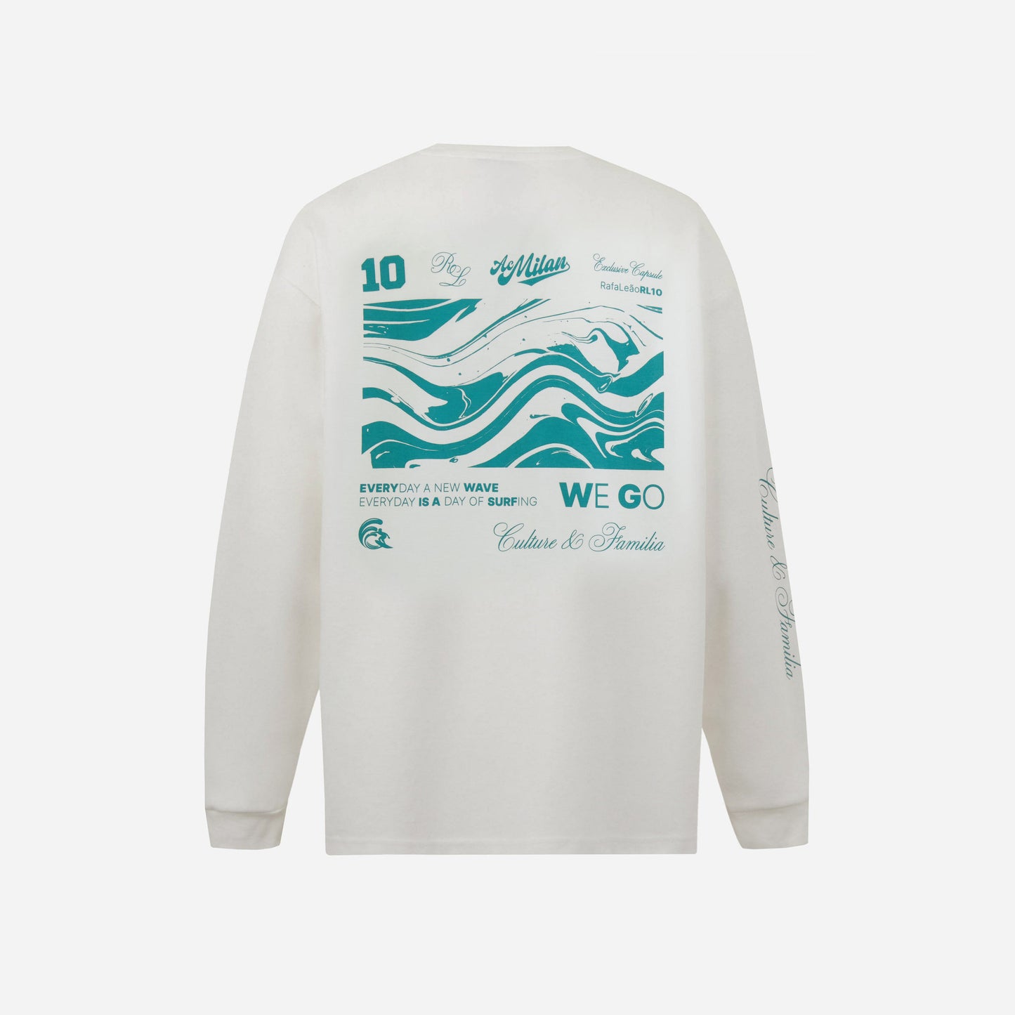 ACM x RL10 - MAGLIA OVERSIZE CON STAMPA SUL RETRO