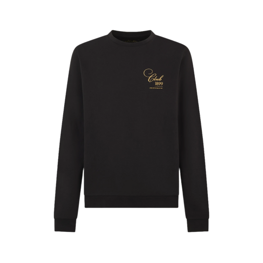 FELPA GIROCOLLO NERA MILAN - CLUB 1899