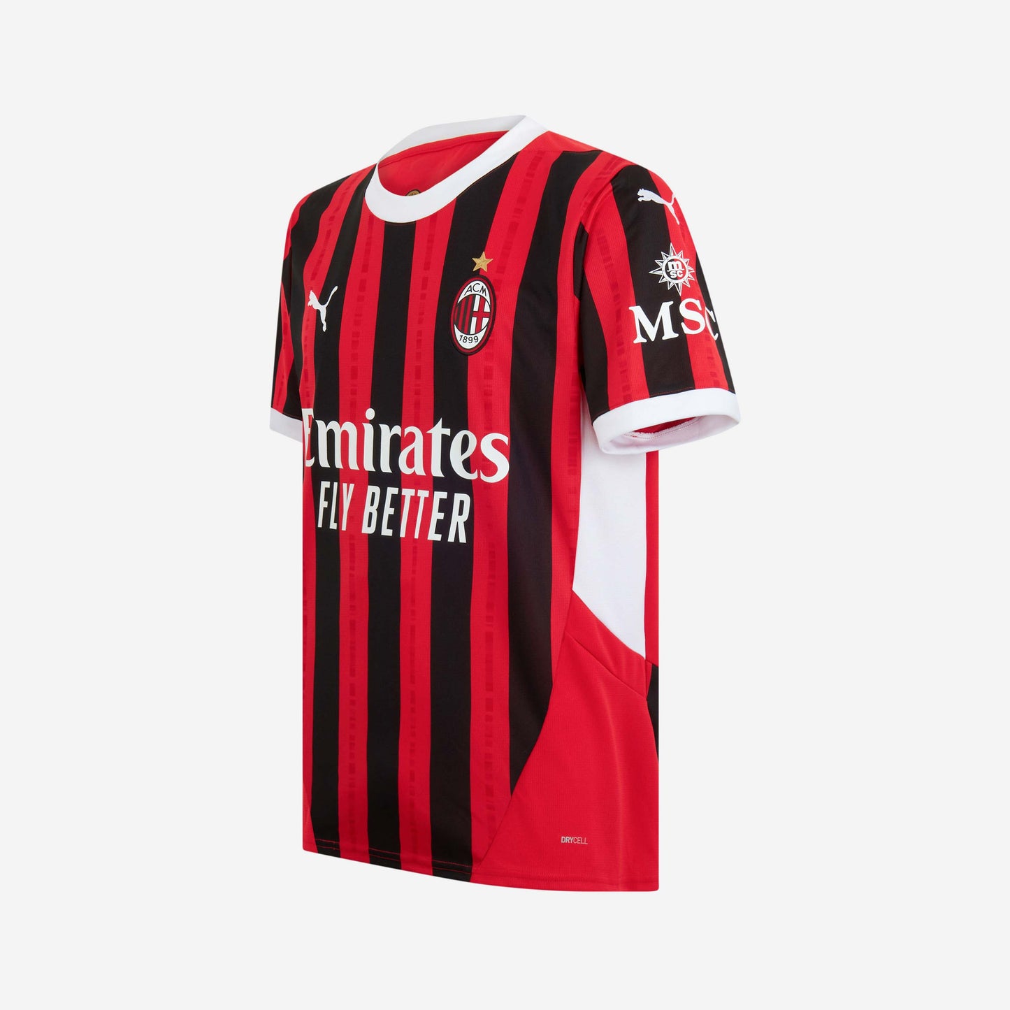 MILAN HOME 2024/25 JERSEY SIGNED BY GIMENEZ