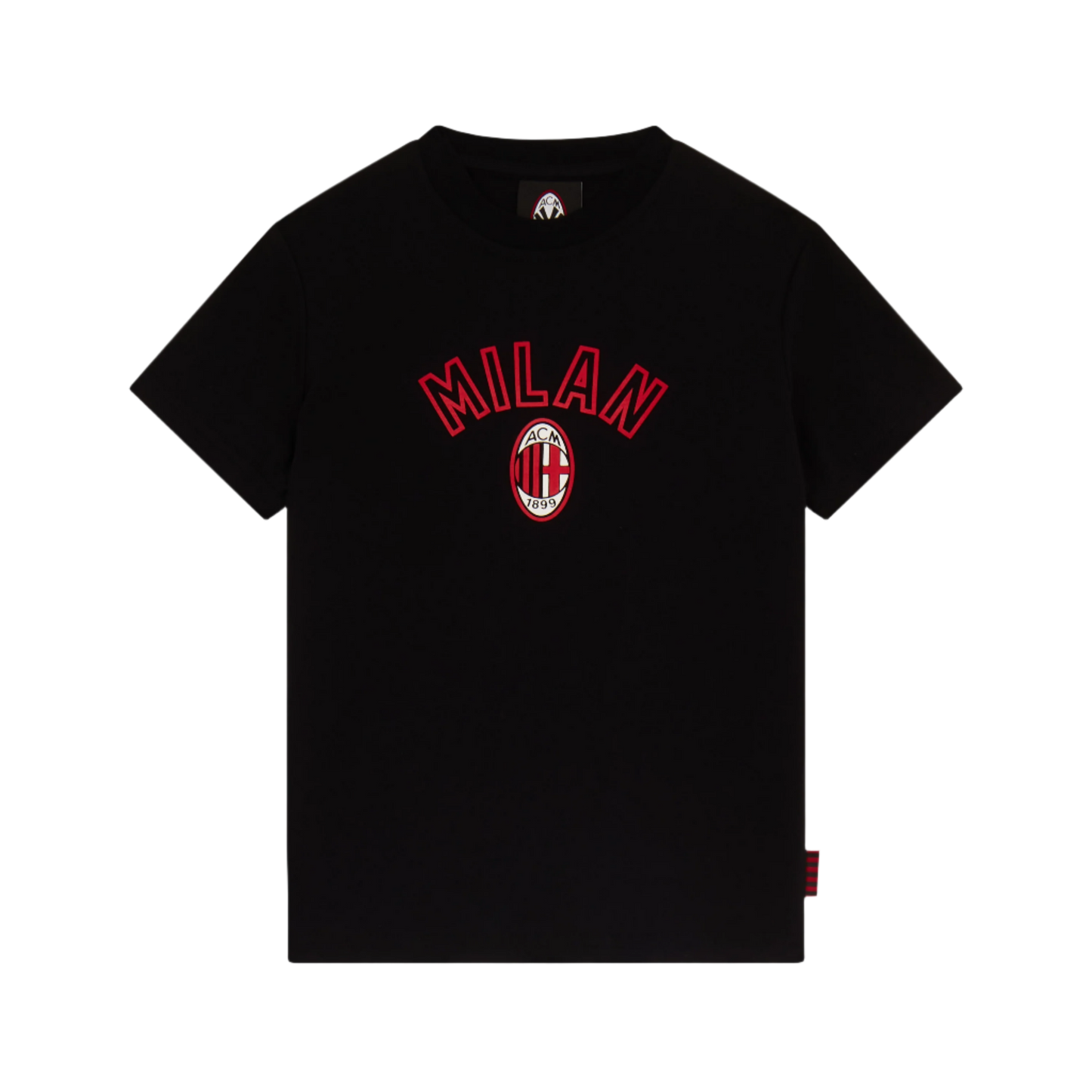 AC Milan x NY Yankees - TSHIRT BAMBINO CON SCRITTA SUL FRONTE E RETRO