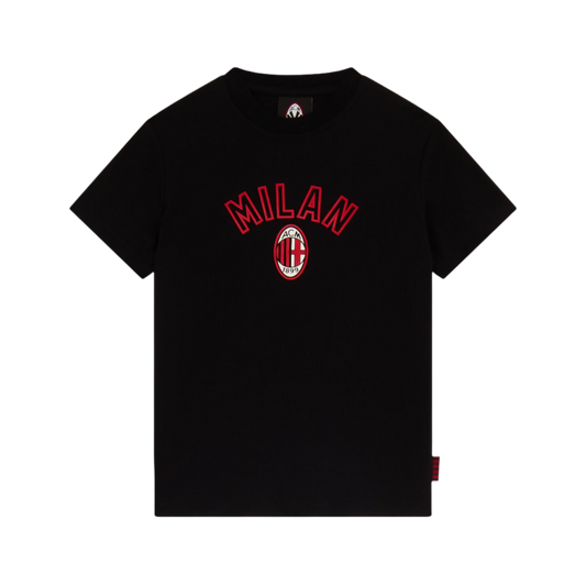 AC Milan x NY Yankees - TSHIRT BAMBINO CON SCRITTA SUL FRONTE E RETRO
