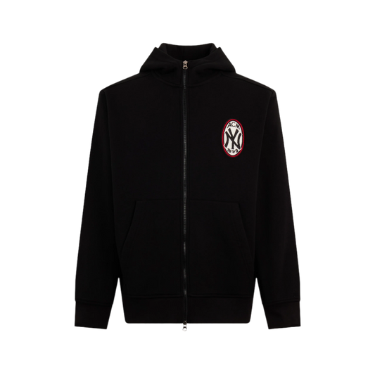 AC Milan x NY Yankees - FELPA CON ZIP E CAPPUCCIO