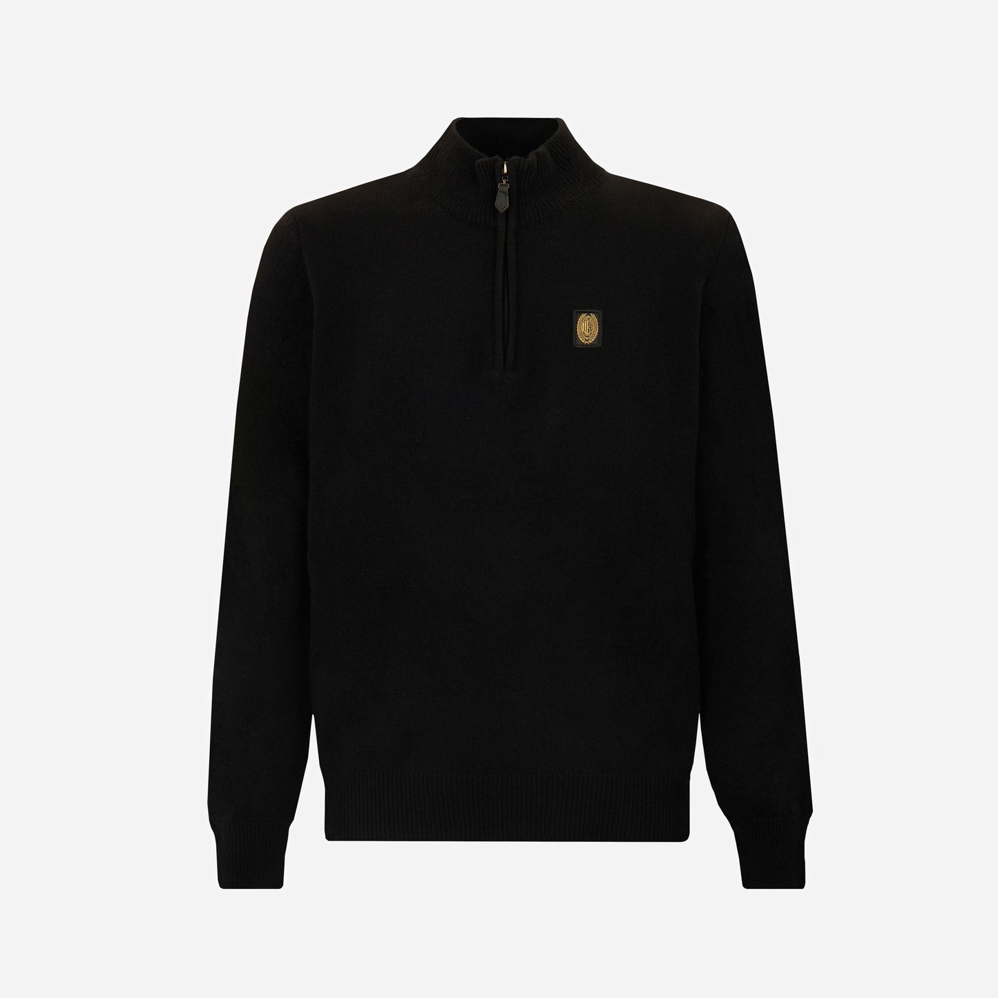 PULLOVER A COLLO ALTO CON ZIP MILAN COLLEZIONE GOLD ESSENTIAL