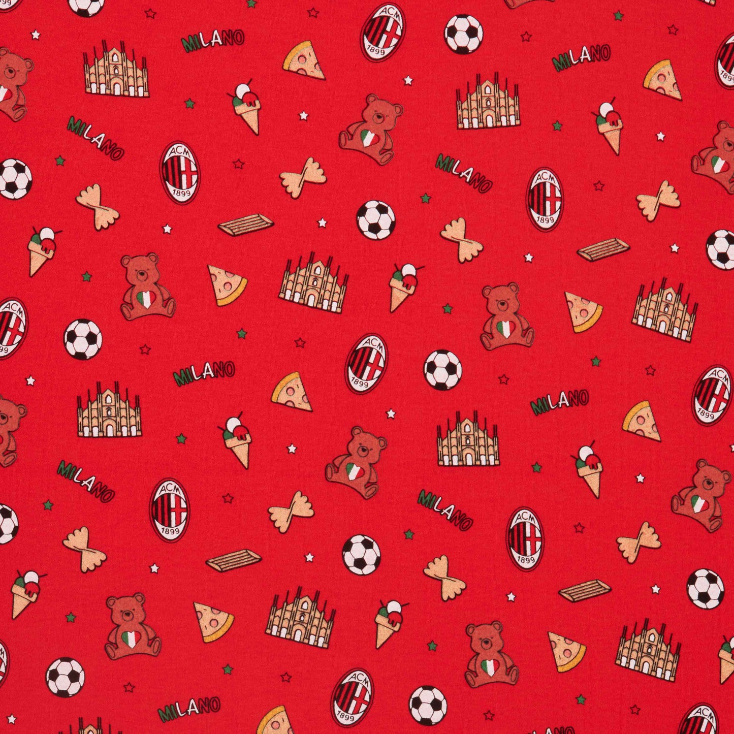 COPERTINA NEONATO MILAN MILANISTA COLLECTION
