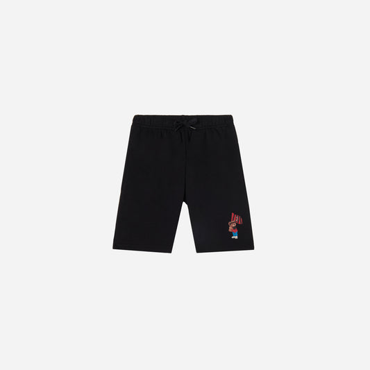 AC MILAN KIDS BLACK SHORTS TEDDY COLLECTION