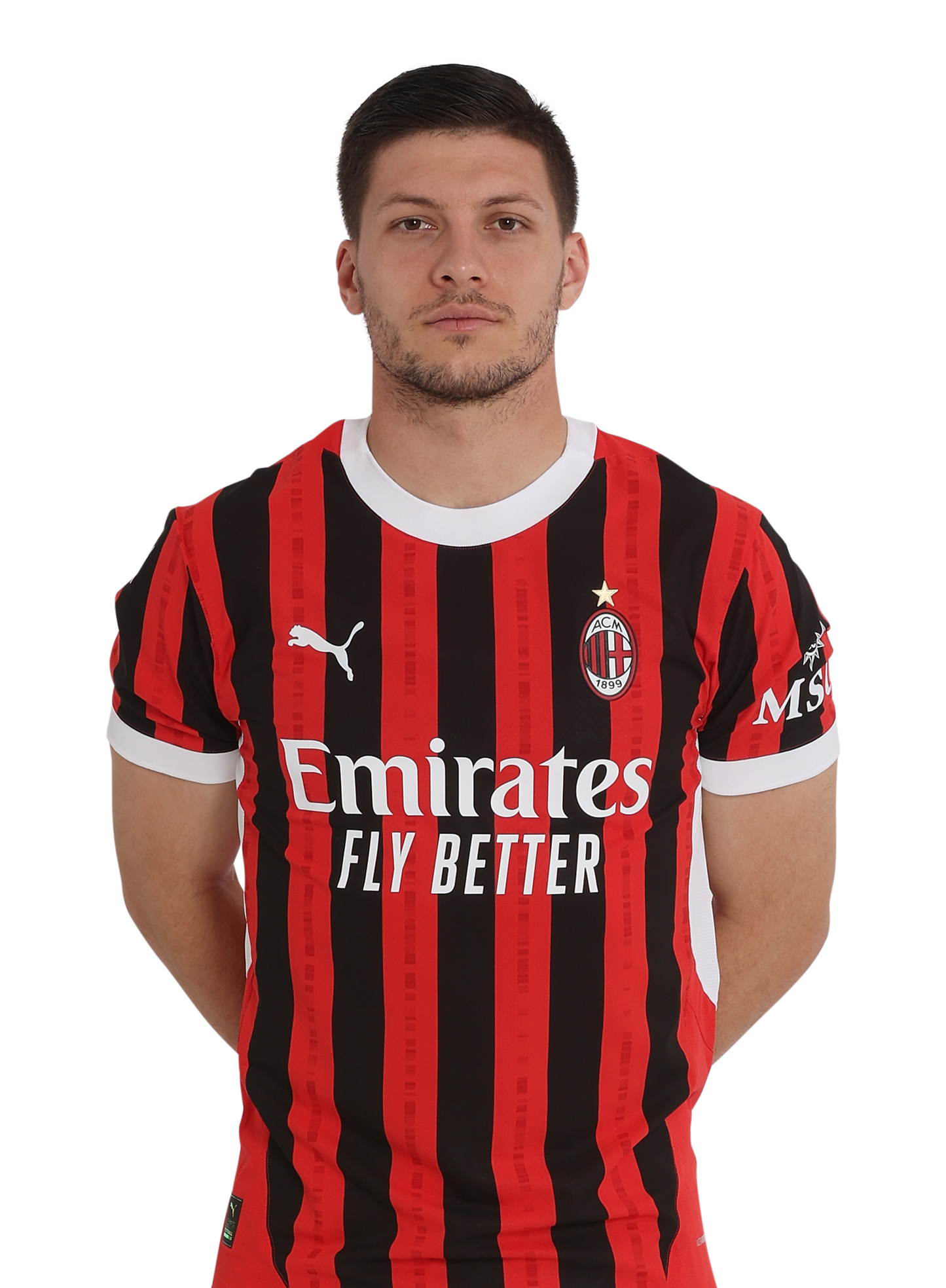 MILAN HOME AUTHENTIC 2023/24 JERSEY - JOVIĆ 15