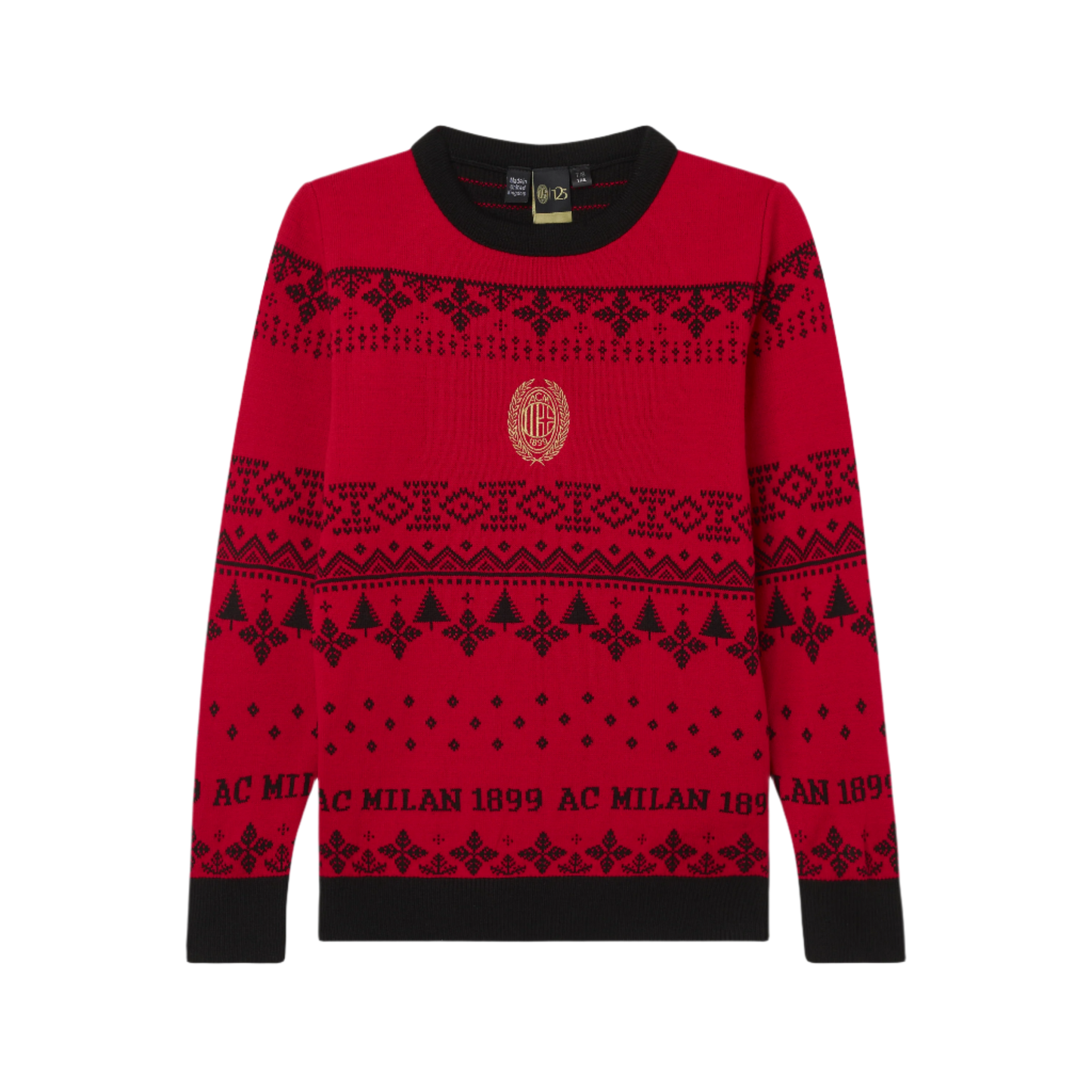 AC MILAN KIDS CHRISTMAS JUMPER