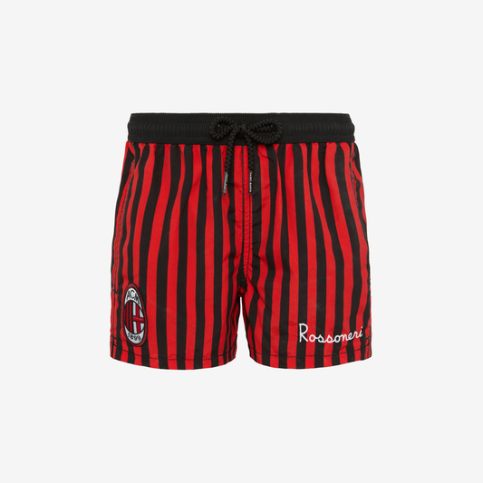 COSTUME BAMBINO MC2 SAINT BARTH X AC MILAN A RIGHE ROSSONERE