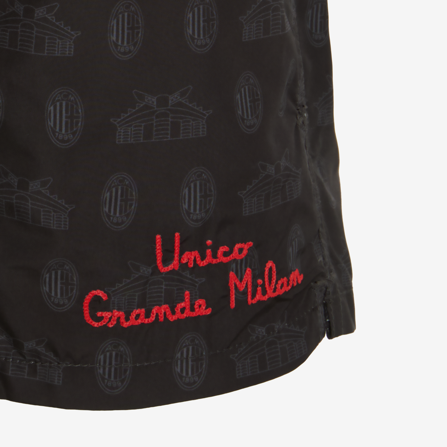 COSTUME BAMBINO MC2 SAINT BARTH X AC MILAN CON PATTERN LOGO E STADIO