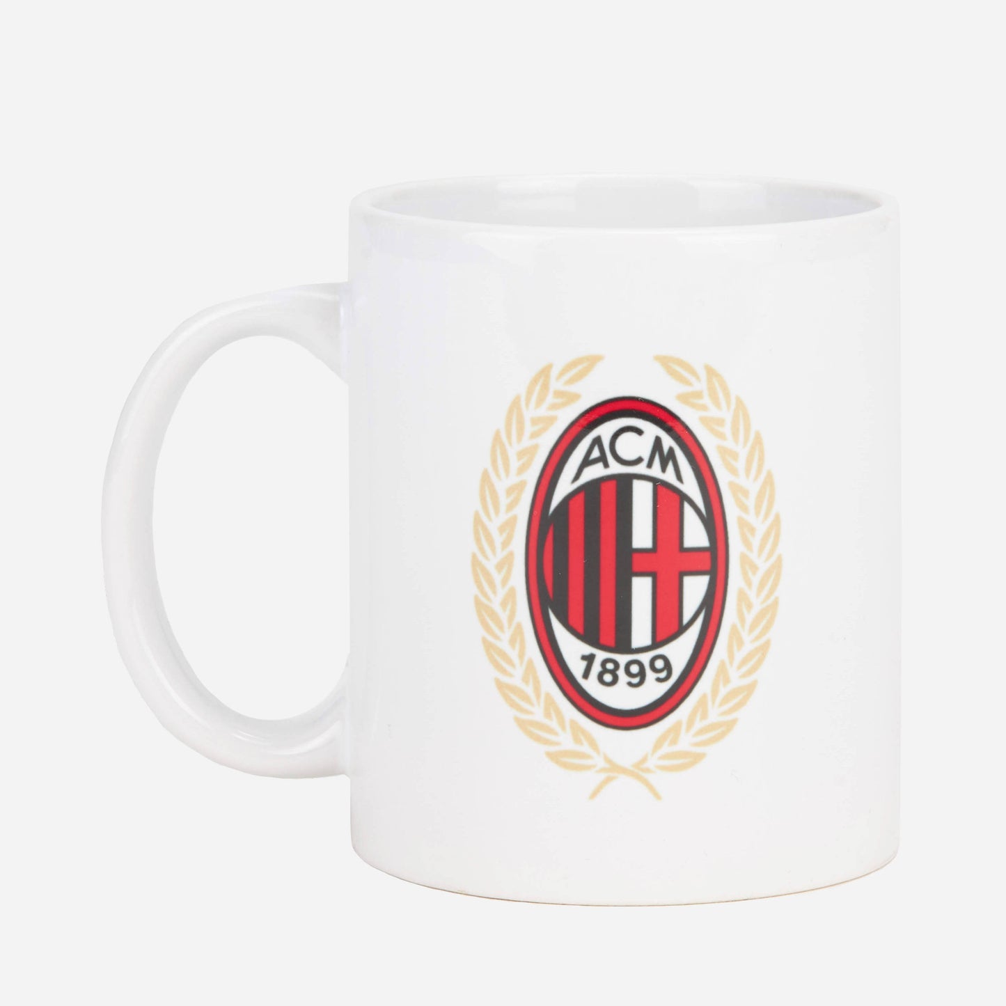 TAZZA MILAN CON LOGO E DETTAGLI ORO
