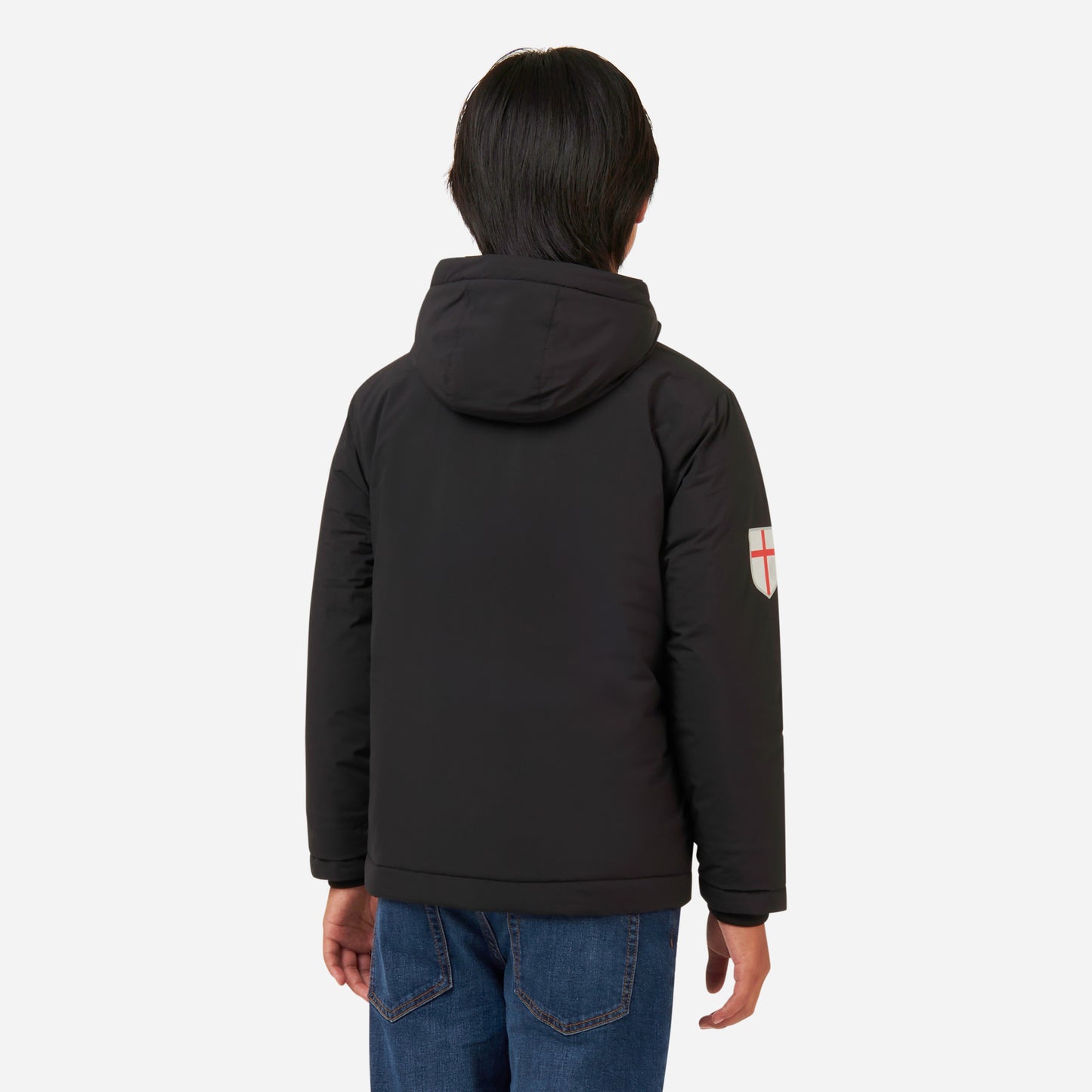 MILAN KIDS’ PADDED JACKET WITH DESIGNS AND LOGO