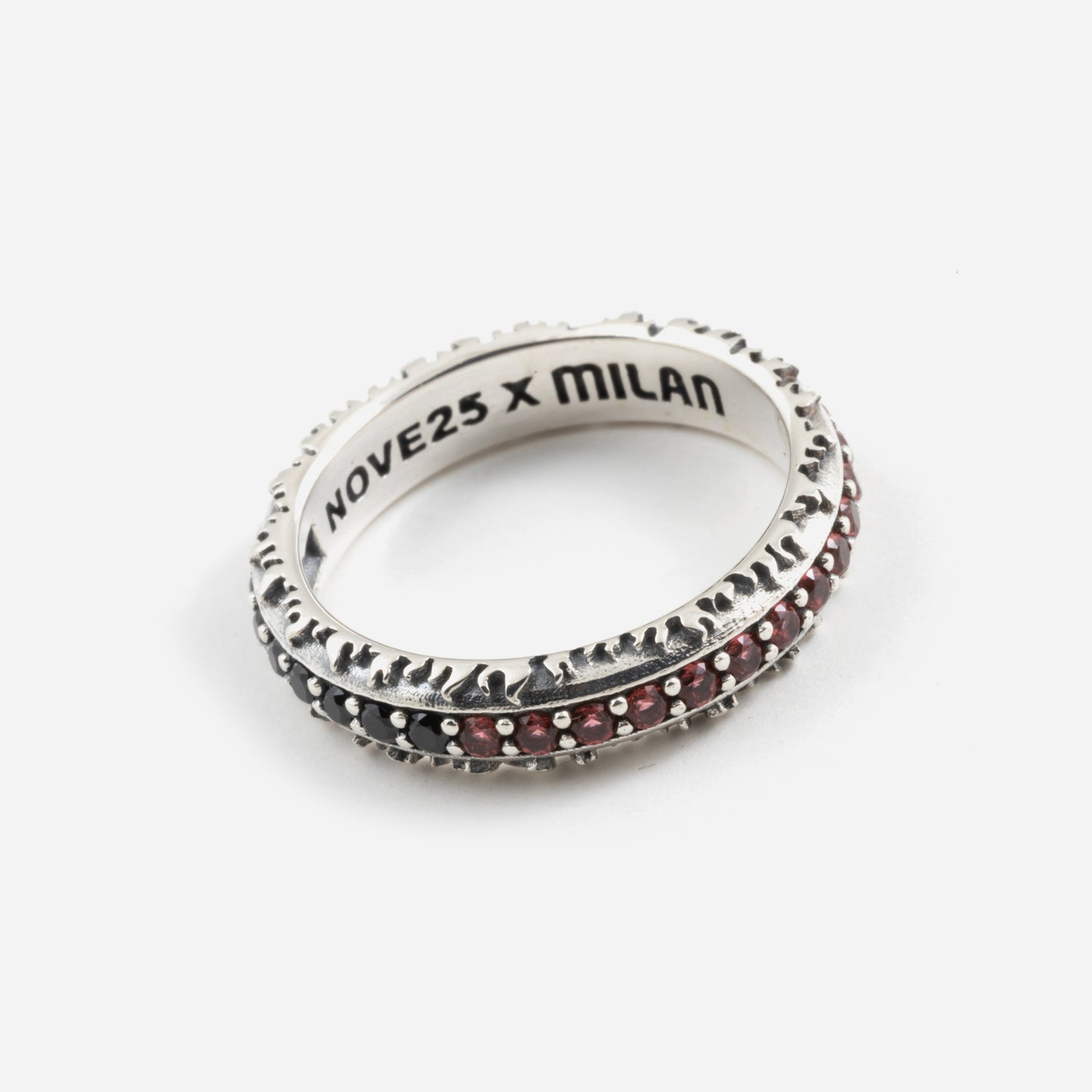 NOVE25 X MILAN – RING WITH ZIRCONS