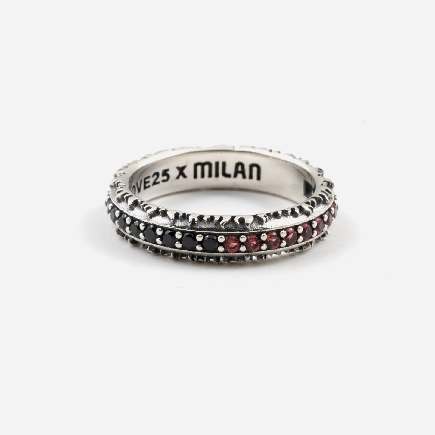 NOVE25 X MILAN – RING WITH ZIRCONS