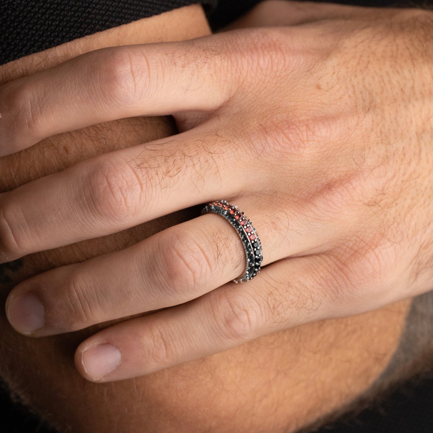 NOVE25 X MILAN – RING WITH ZIRCONS