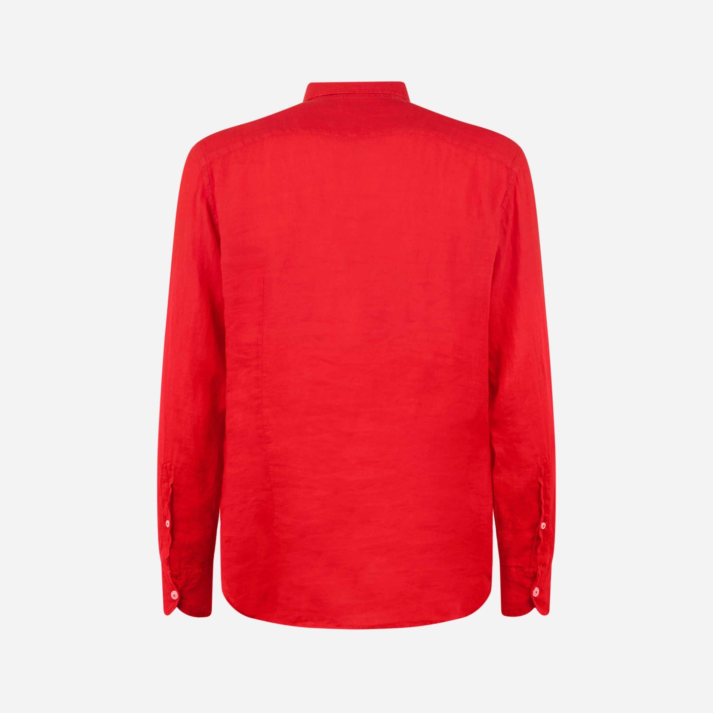 CAMICIA LINO ROSSA MC2 SAINT BARTH X AC MILAN