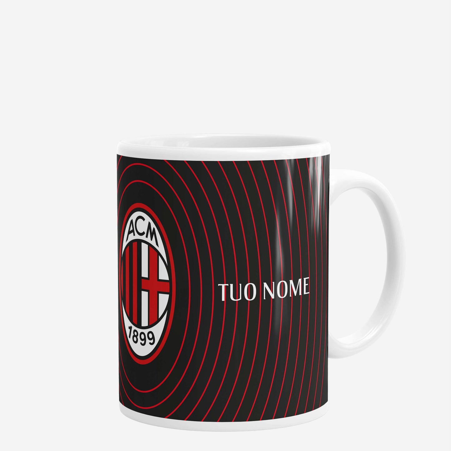 AC MILAN MUG BLACK PULSE