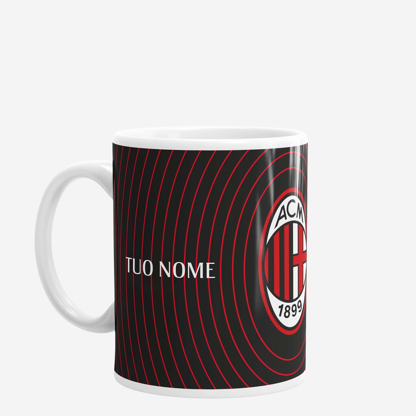 AC MILAN MUG BLACK PULSE