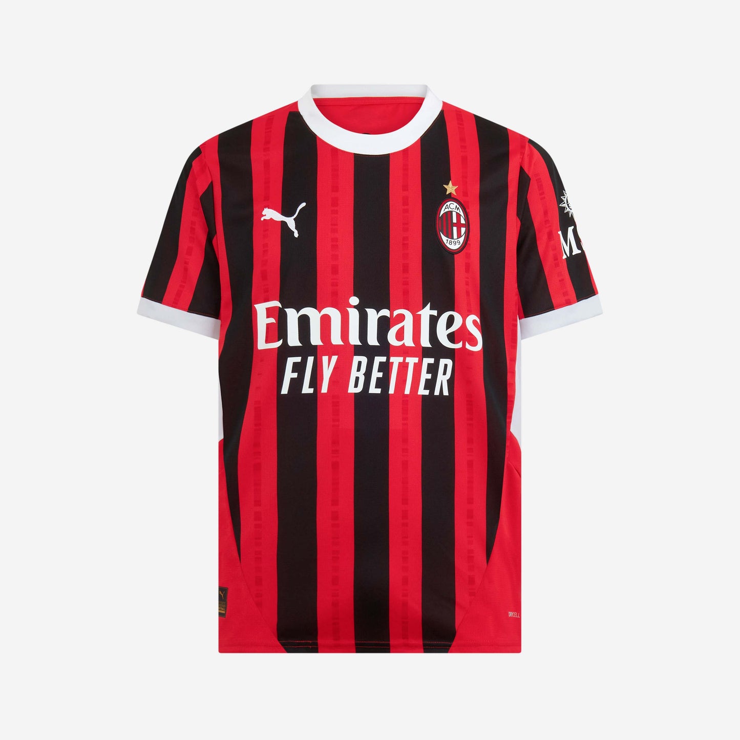 MILAN HOME 2024/25 JERSEY SIGNED BY PULISIC