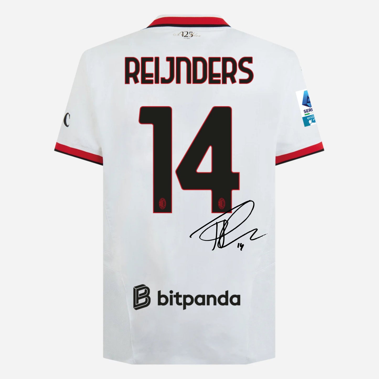 MILAN AWAY 2024/25 JERSEY SIGNED BY REIJNDERS