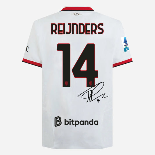 MILAN AWAY 2024/25 JERSEY SIGNED BY REIJNDERS