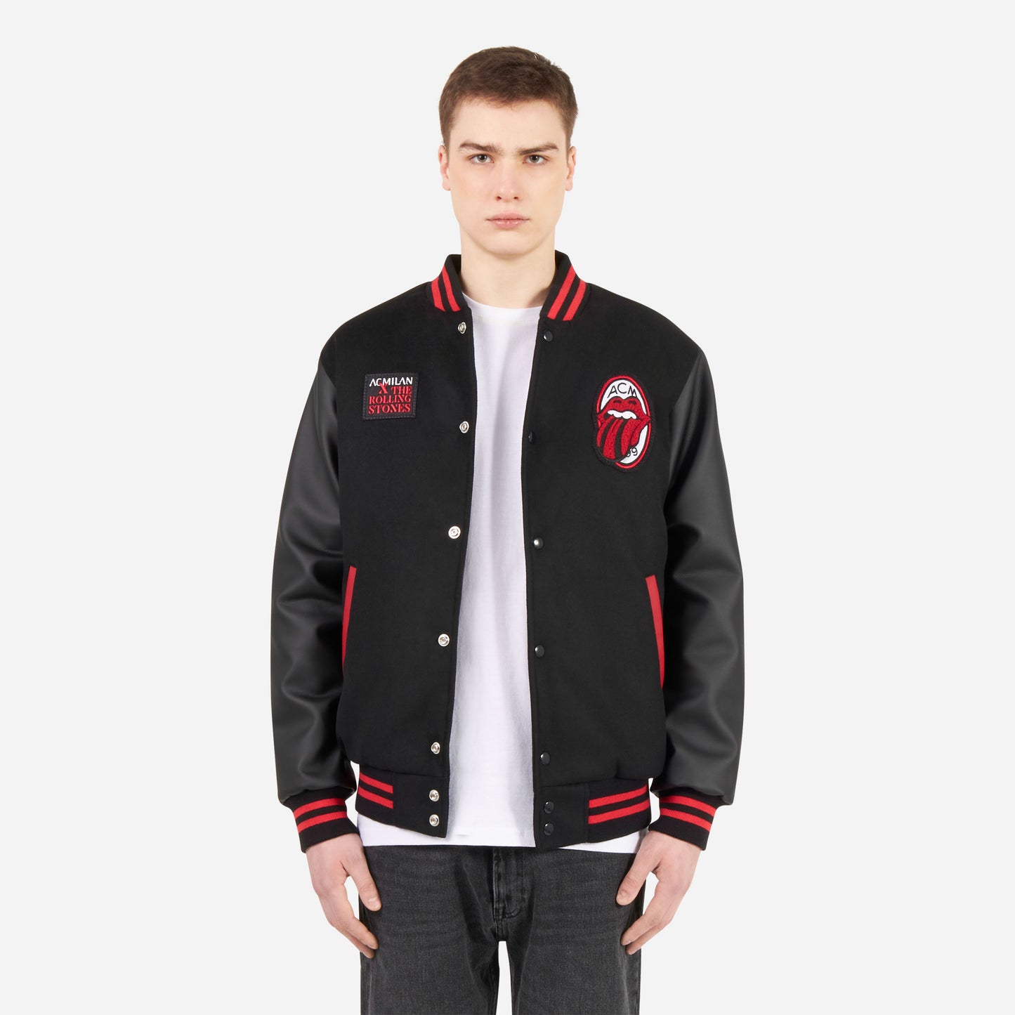 MILAN X THE ROLLING STONES VARSITY JACKET