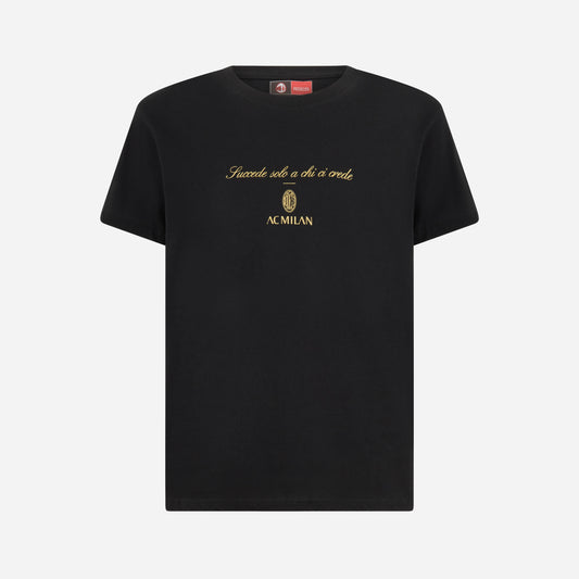 T-SHIRT MILAN CELEBRATIVA 19° SCUDETTO CON MANTRA