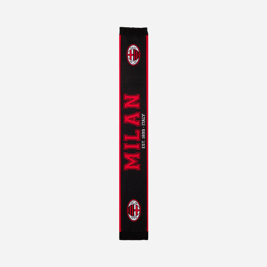 SCIARPA MILAN CON LOGO COLLEGE