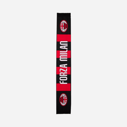 SCIARPA "FORZA MILAN" CON LOGO