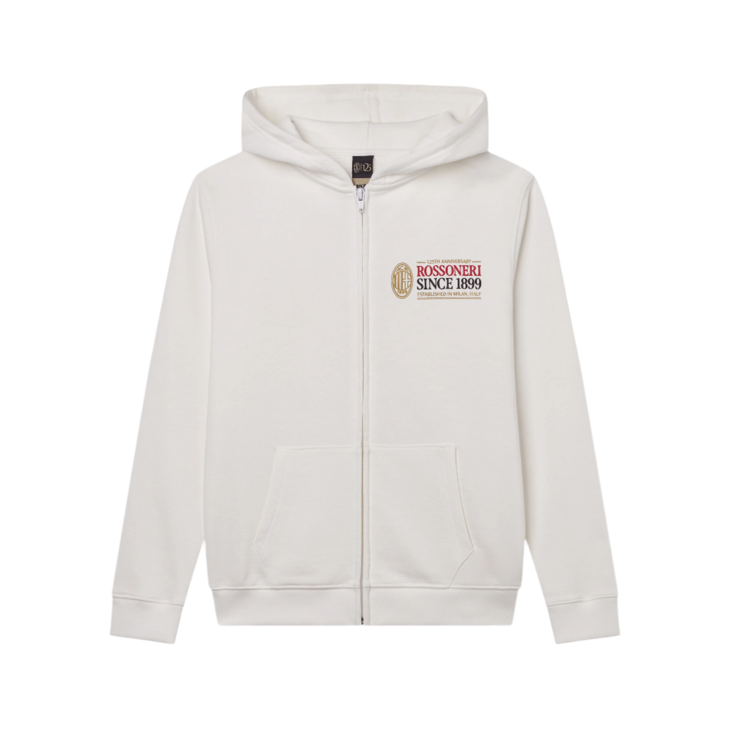 FELPA BIANCA BAMBINO - ROSSONERI SINCE 1899