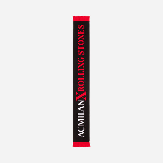 SCIARPA RICAMATA MILAN X THE ROLLING STONES