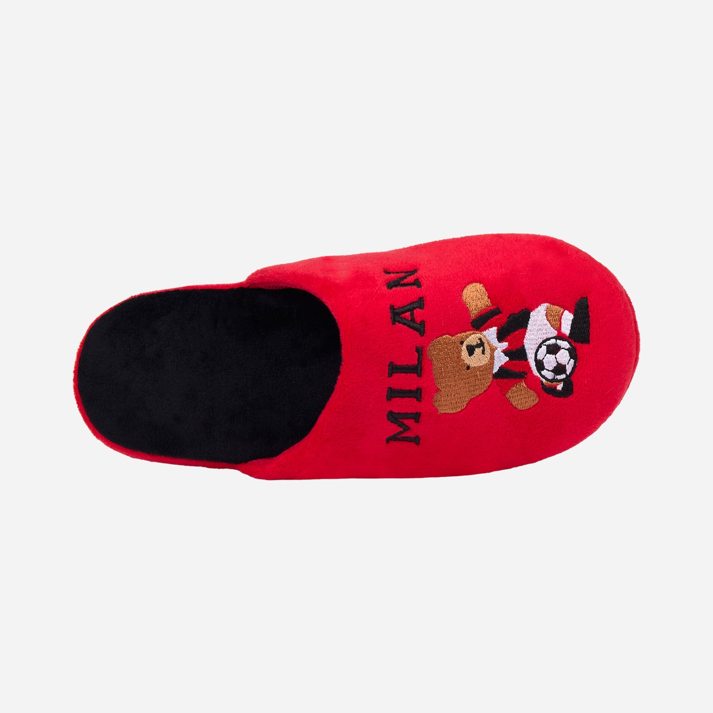 AC MILAN KIDS' RED SLIPPERS