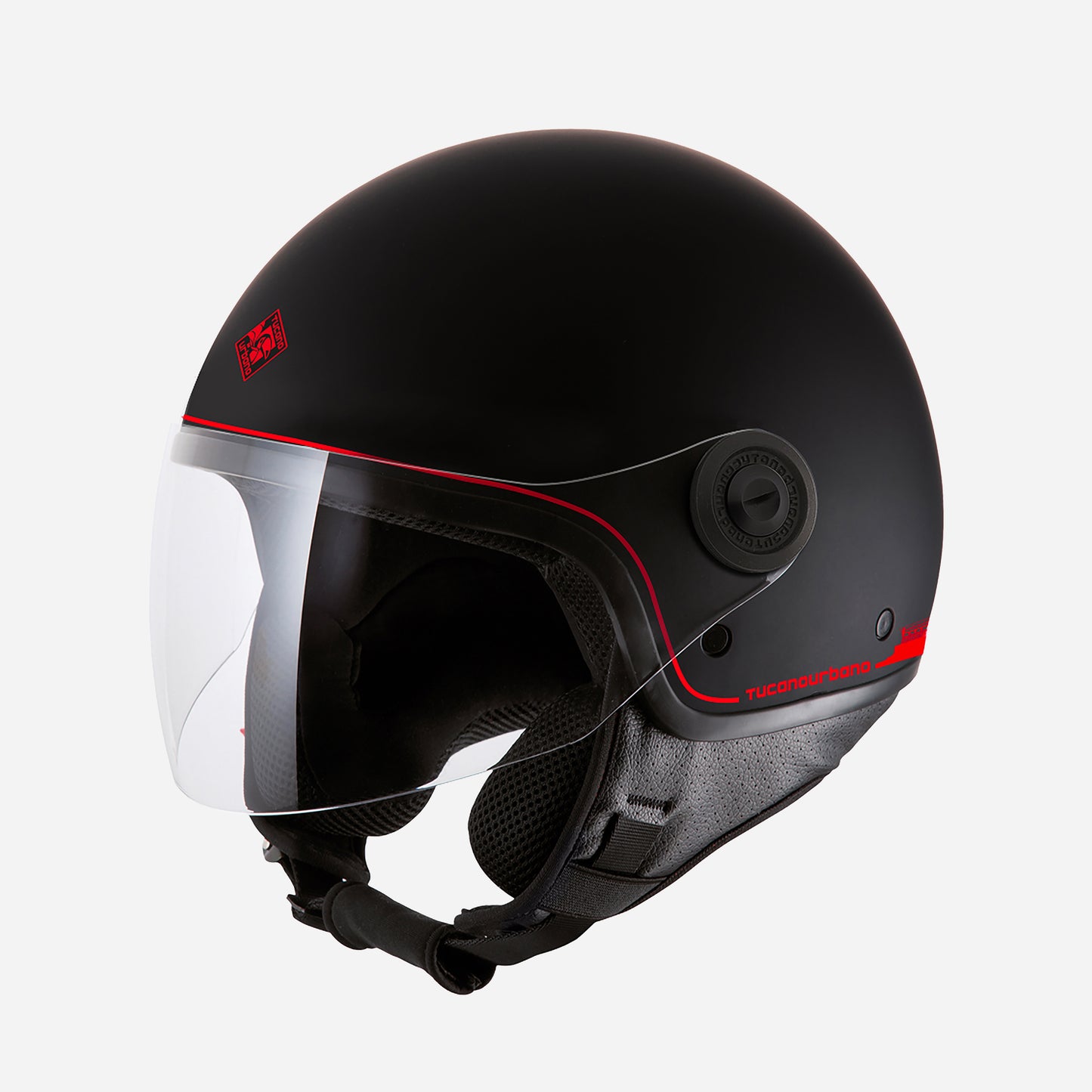 CASCO NERO EL'JETTIN TUCANO URBANO X AC MILAN