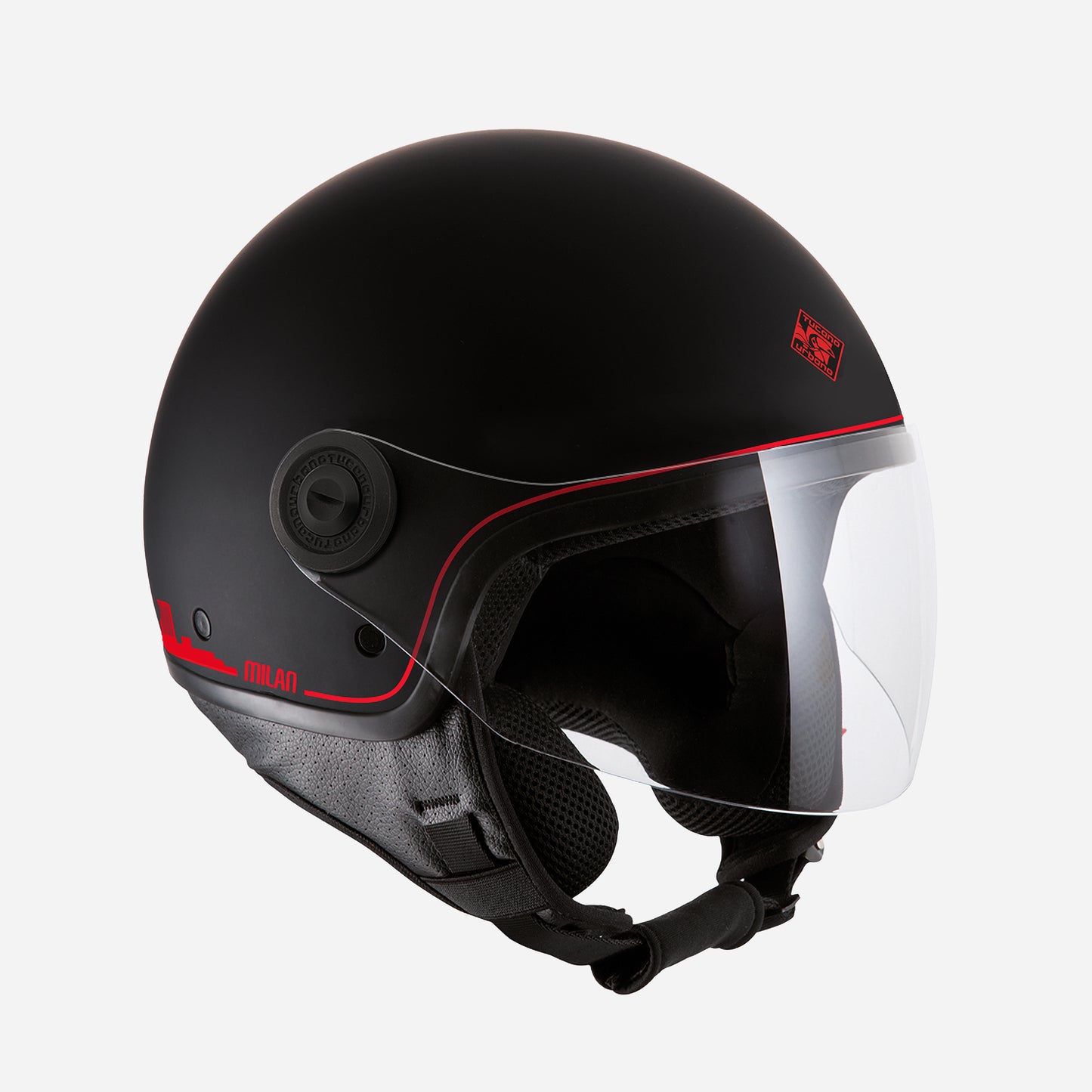 CASCO NERO EL'JETTIN TUCANO URBANO X AC MILAN