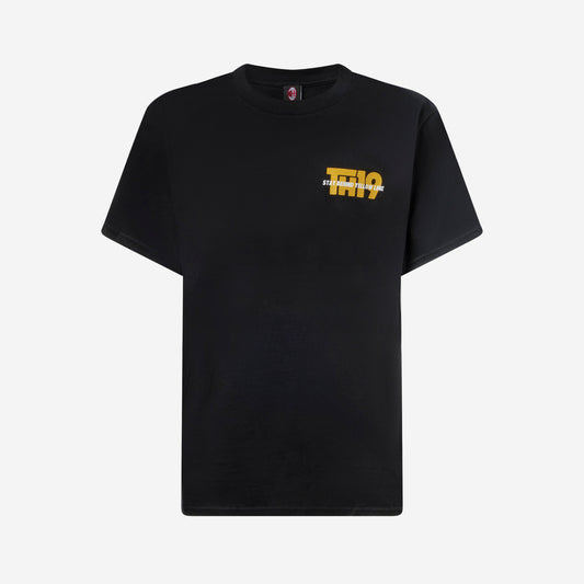 TH19 X ACM - T-SHIRT NERA CON STAMPA SUL RETRO