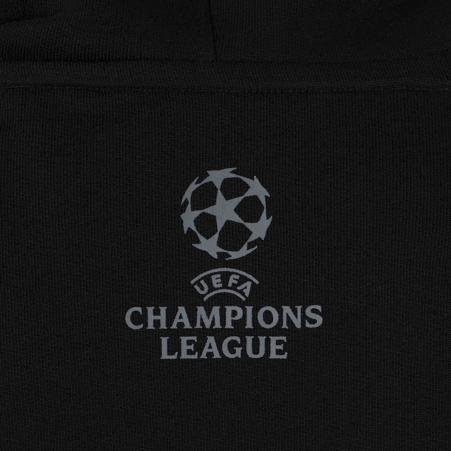 FELPA CON CAPPUCCIO MILAN CON STAMPA CHAMPIONS