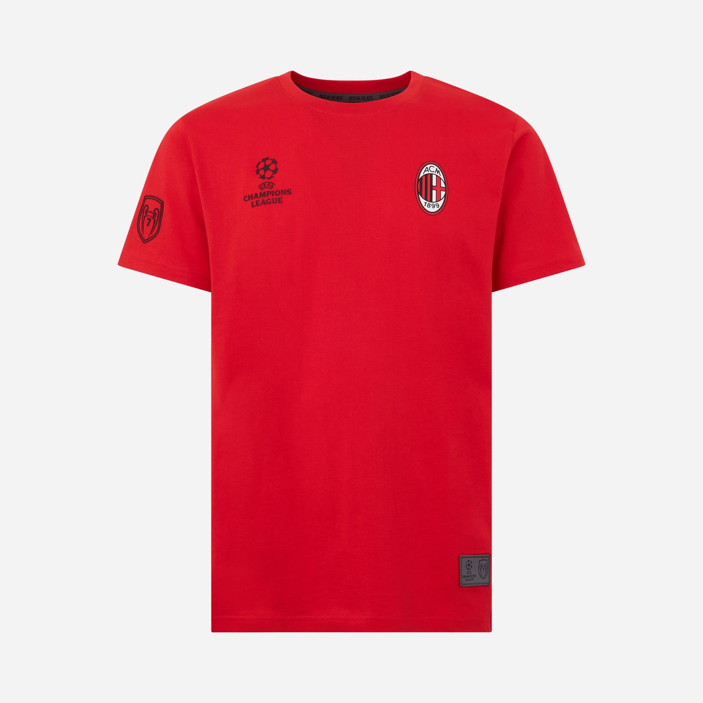 T-SHIRT MILAN CON STAMPA CHAMPIONS LEAGUE