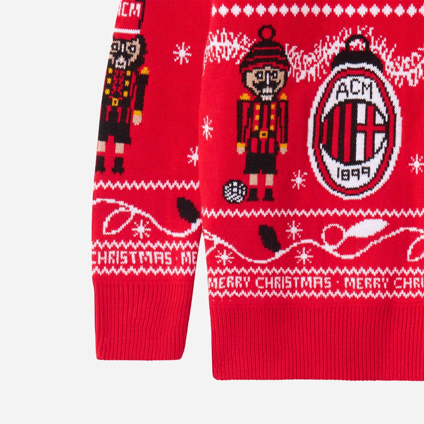 AC MILAN KIDS CHRISTMAS JUMPER